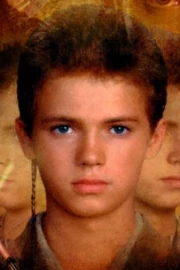 Anakin under konstruktionen at sit første lyssværd.