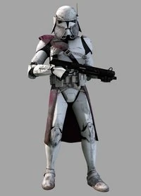 Clone Commander Bacara var en af de første clone commanders til at bruge kamaen.