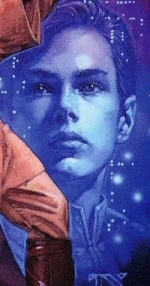 Anakin as a Force ghost. (authenticity questionable)