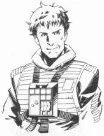 Darklighter in his flight gear.