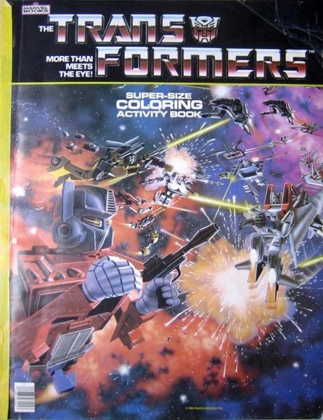 This book is as big as you remember your Transformers toys being.