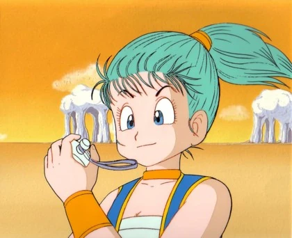  Bulma tries to use the Flying Nimbus but was rejected since she is not 