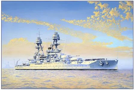 A Nevada class battleship.