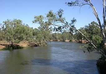 The Murray River in Australia.