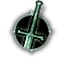 Use steel sword - not selected