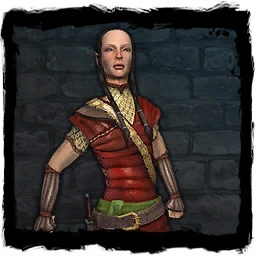 A half-elf from The Witcher computer game