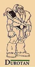 Concept Art for Durotan for Warcraft Adventures: Lord of the Clans.