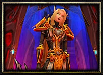 A blood elf Paladin