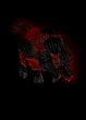 A shadow wolf in WC3