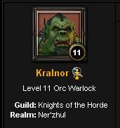 Artist's Impression of the god-like visage of Kralnor