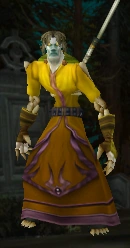 Undead Male wearing the Greater Adept's Robe.
