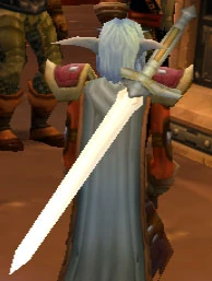 Night Elf with the Moonsteel Broadsword
