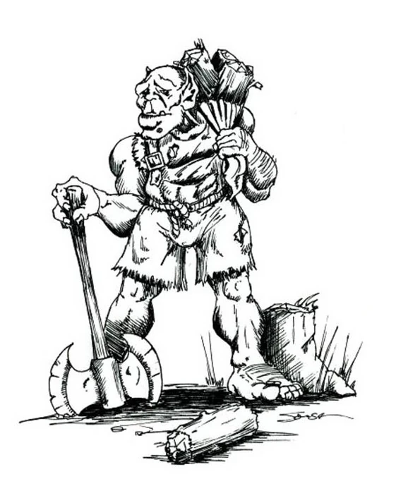 Peon from Warcraft I and Warcraft II