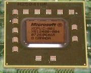 Xbox 360 CPU with some thermal paste left on it